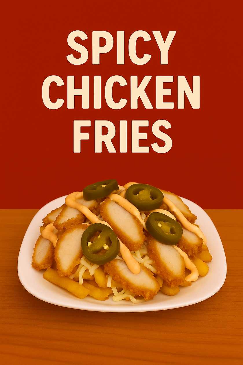 Spicy chicken fries
