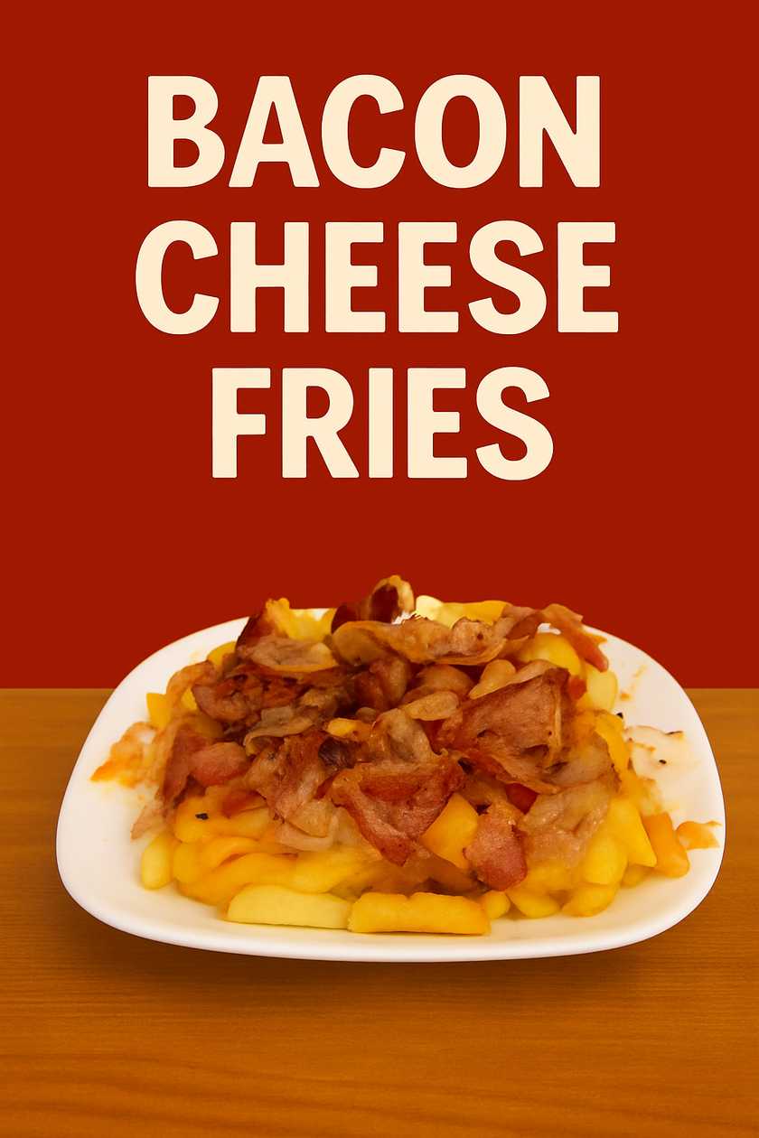 Bacon cheese fries