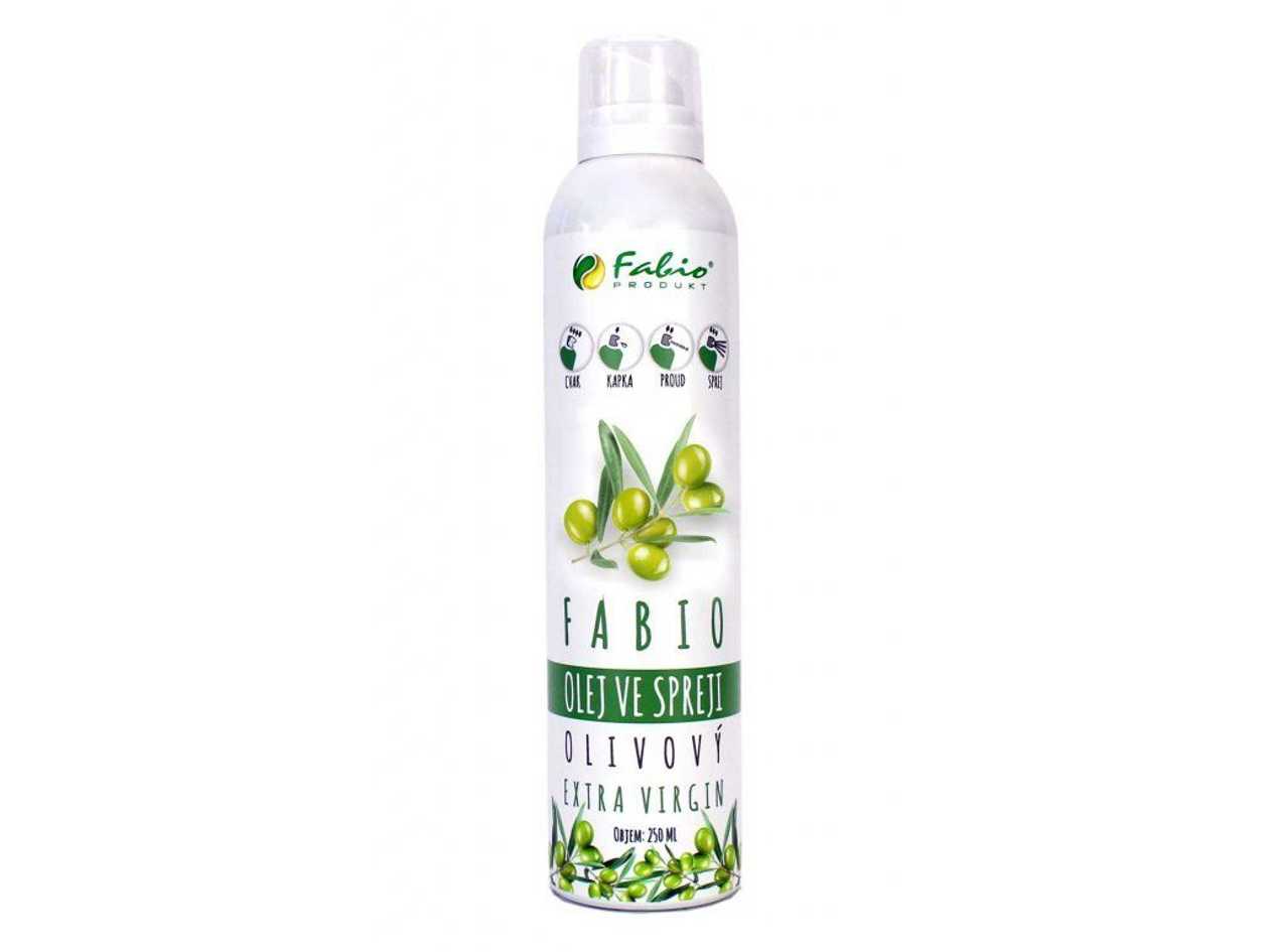 Fabio Produkt Extra Virgin olivový olej ve spreji 250ml
