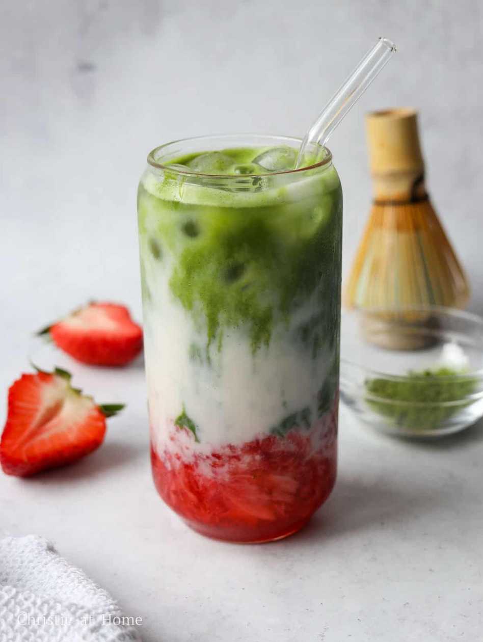 Strawberry Matcha
