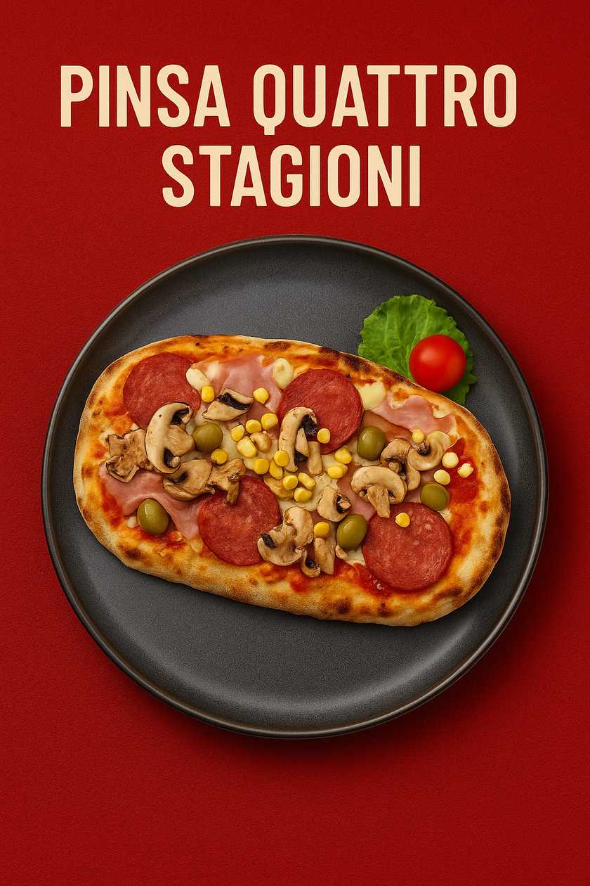 Pinsa Quatro Stagionne
