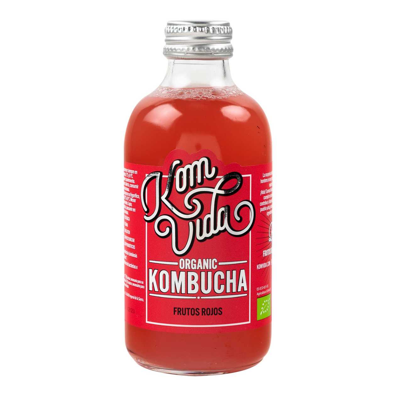 Komvida Kombucha Napoj S Dr.Ovoc. A Ibiskem 250 Ml