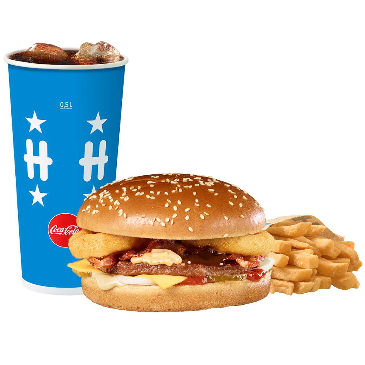 Burger barbeque meniu mare