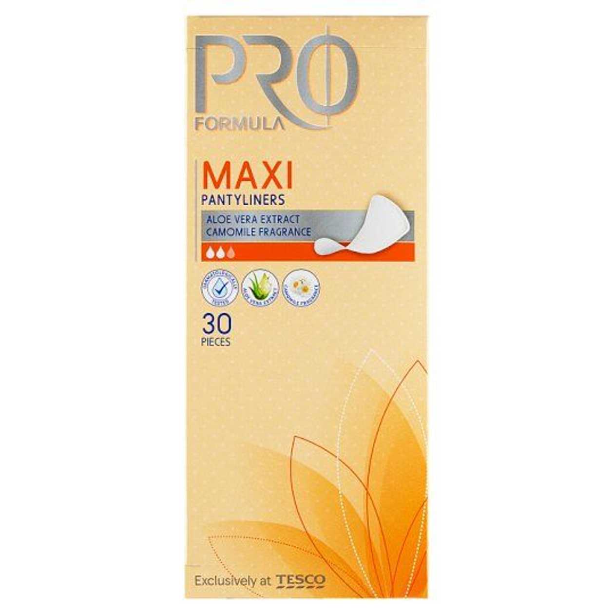 Tesco Pf Pantylin. Maxi Av 30