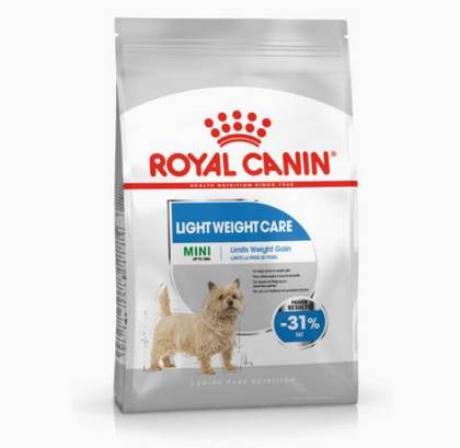 Ração leve para cães pequenos com tendência ao excesso de peso.