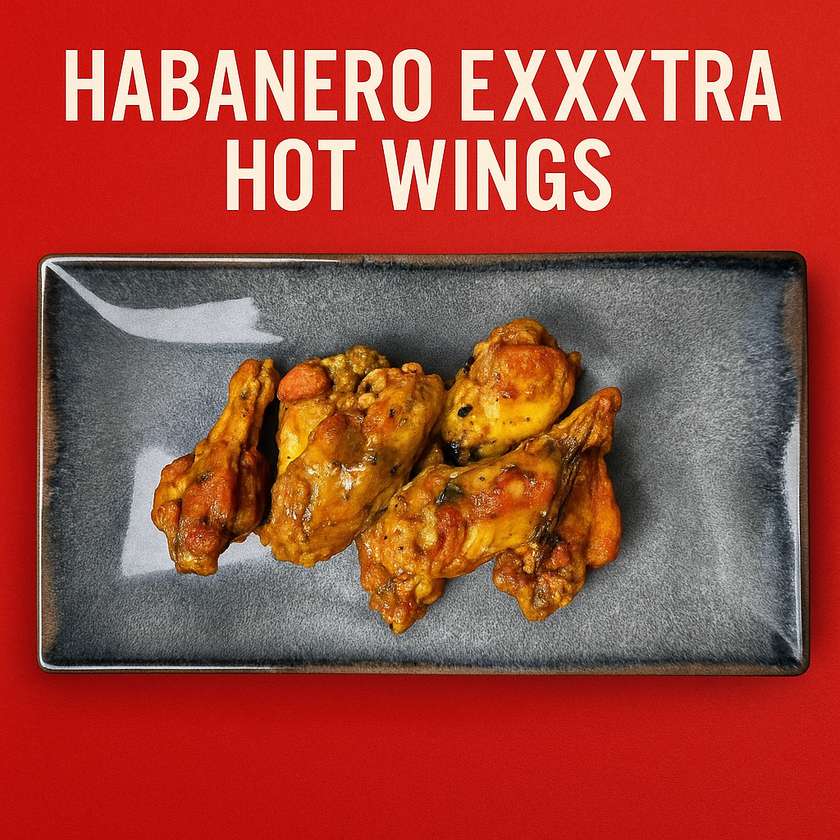 Habanero eXXXtra hot wings