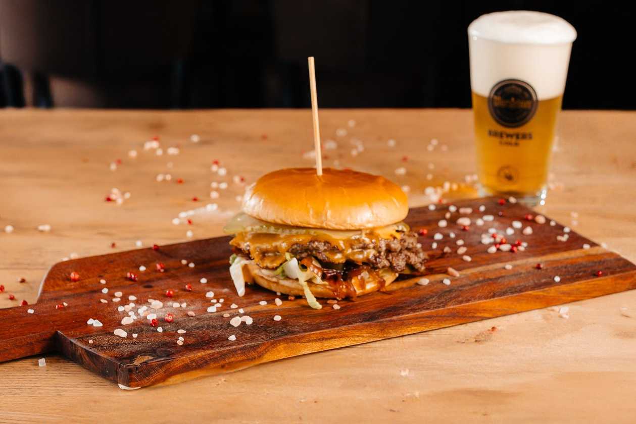 Double Smashed Burger 400g