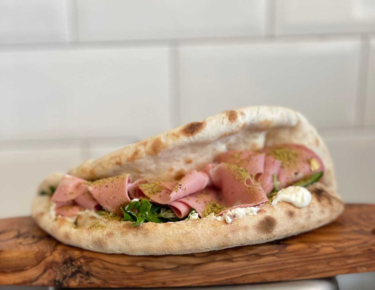 Mortadella pistachio