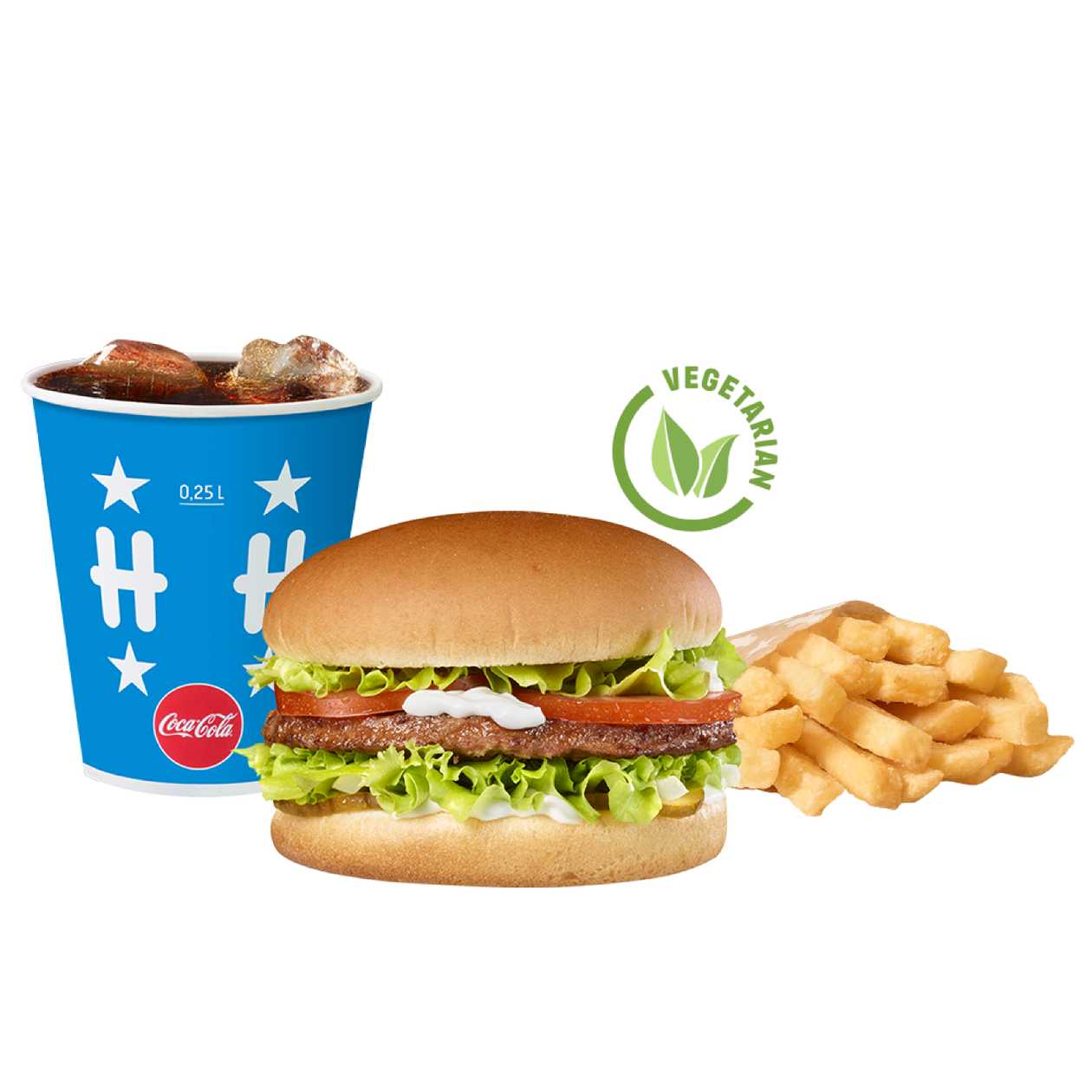 VEKE® Burger Vegetarian meniu