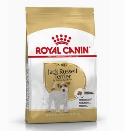 Ração específica para cães da raça Jack Russell Terrier.