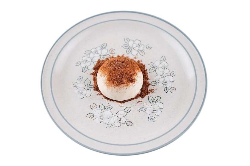 hazelnut-salted caramel mochi