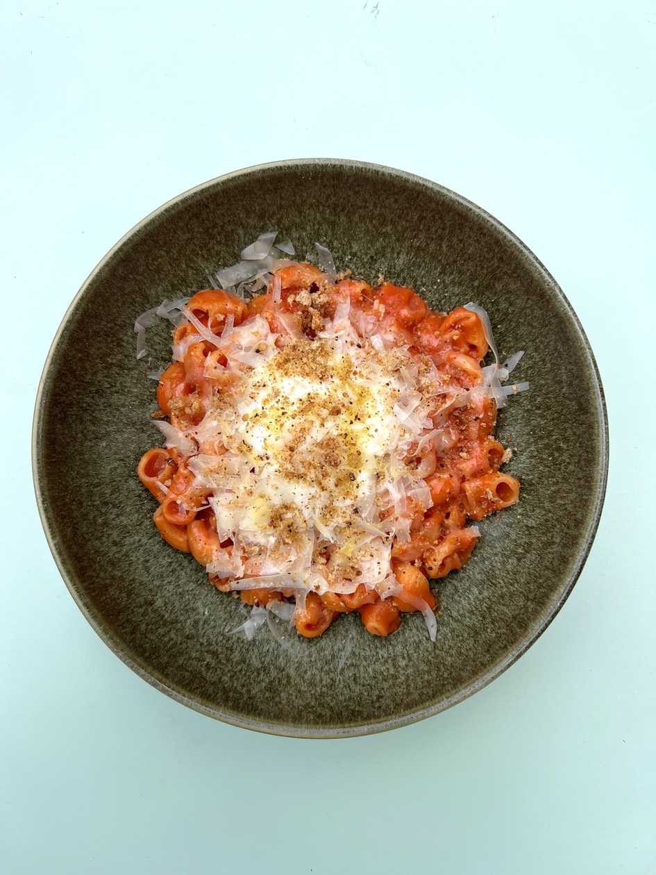 Tomato Parmesan Pasta