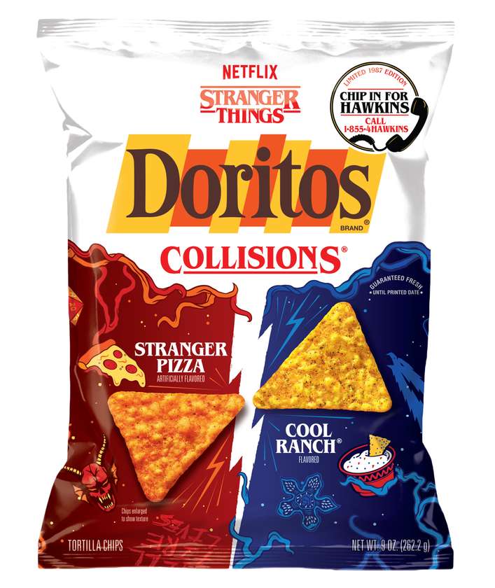 Doritos collisions stranger ranch/ surfer boy pizza