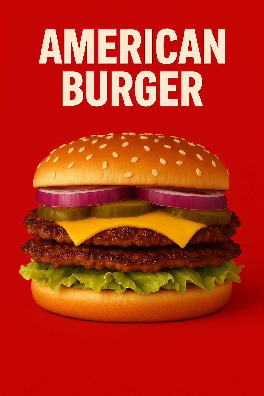 American burger