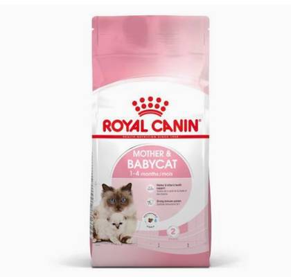 Ração para gatas gestantes/lactantes e gatinhos até 4 meses.