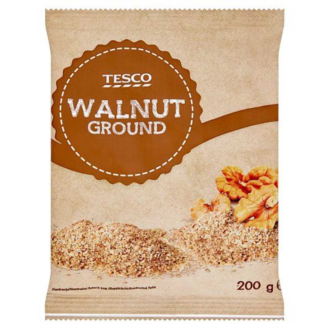 Tesco Vlaąské ořechy mleté 200g