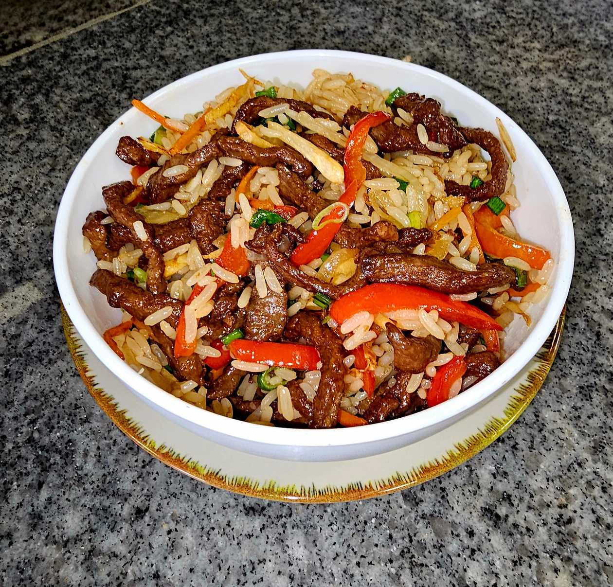 Fried Rice with Beef 420gr.