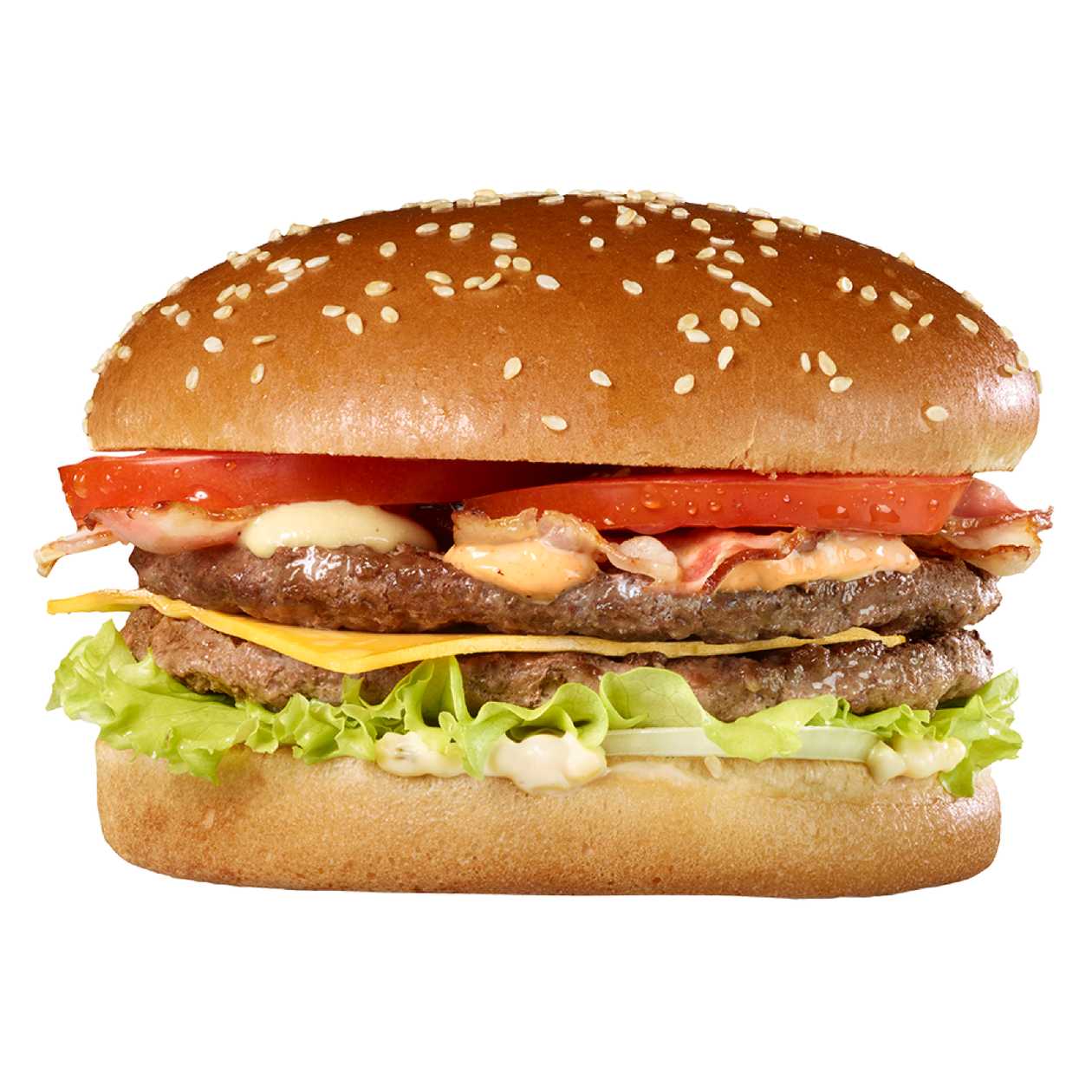 Burger cu bacon