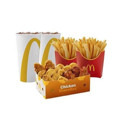 Menu para 2 Chicken Share Box