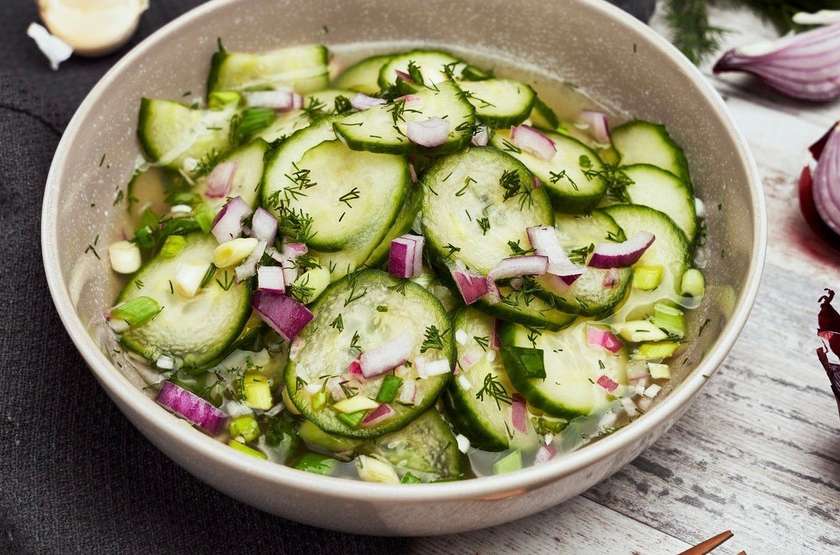 Fresh Cucumber Salad