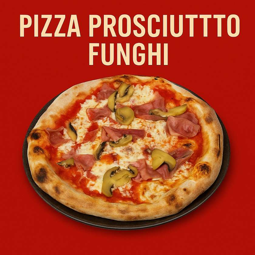 Pizza Prosciutto Funghi 32cm