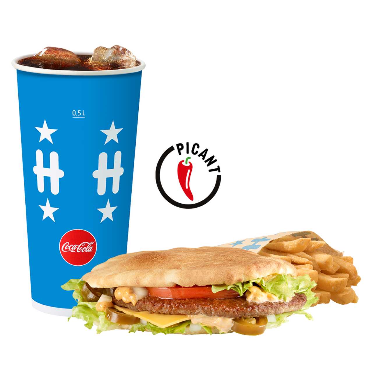 Burger kebab meniu mare