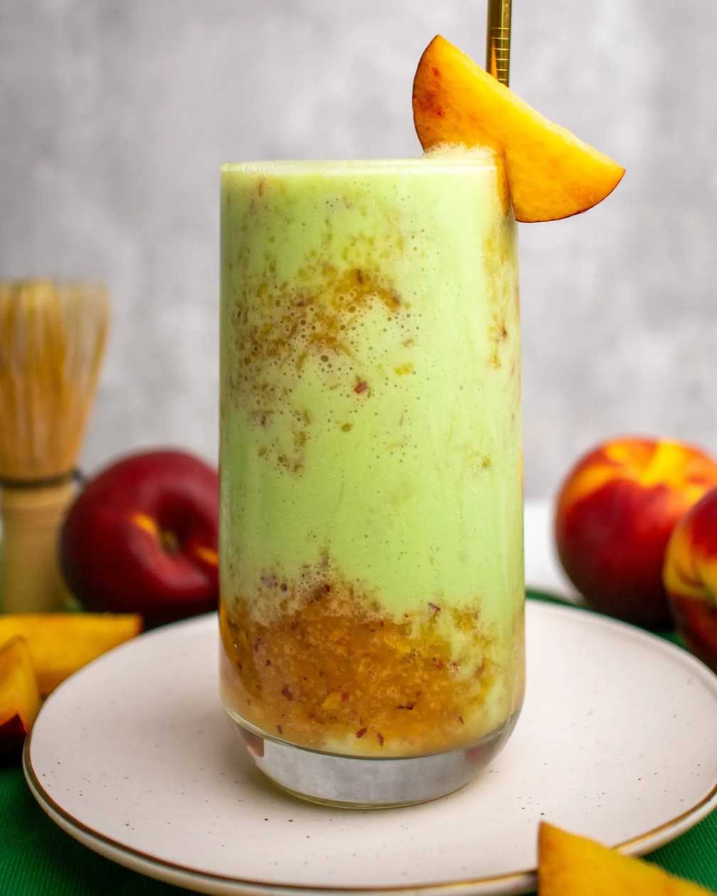 Peach Matcha