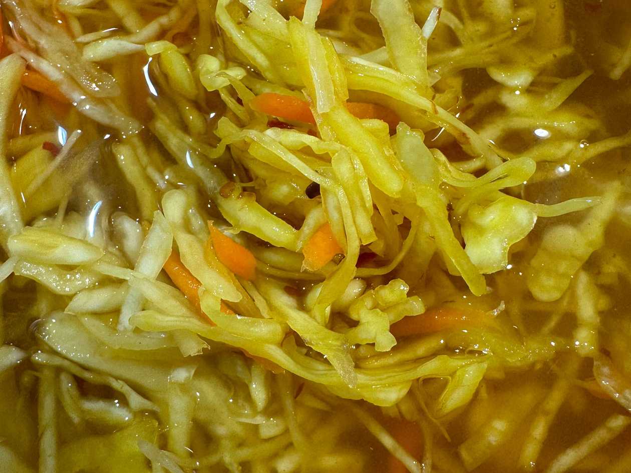 (20) Pikantný kapustový