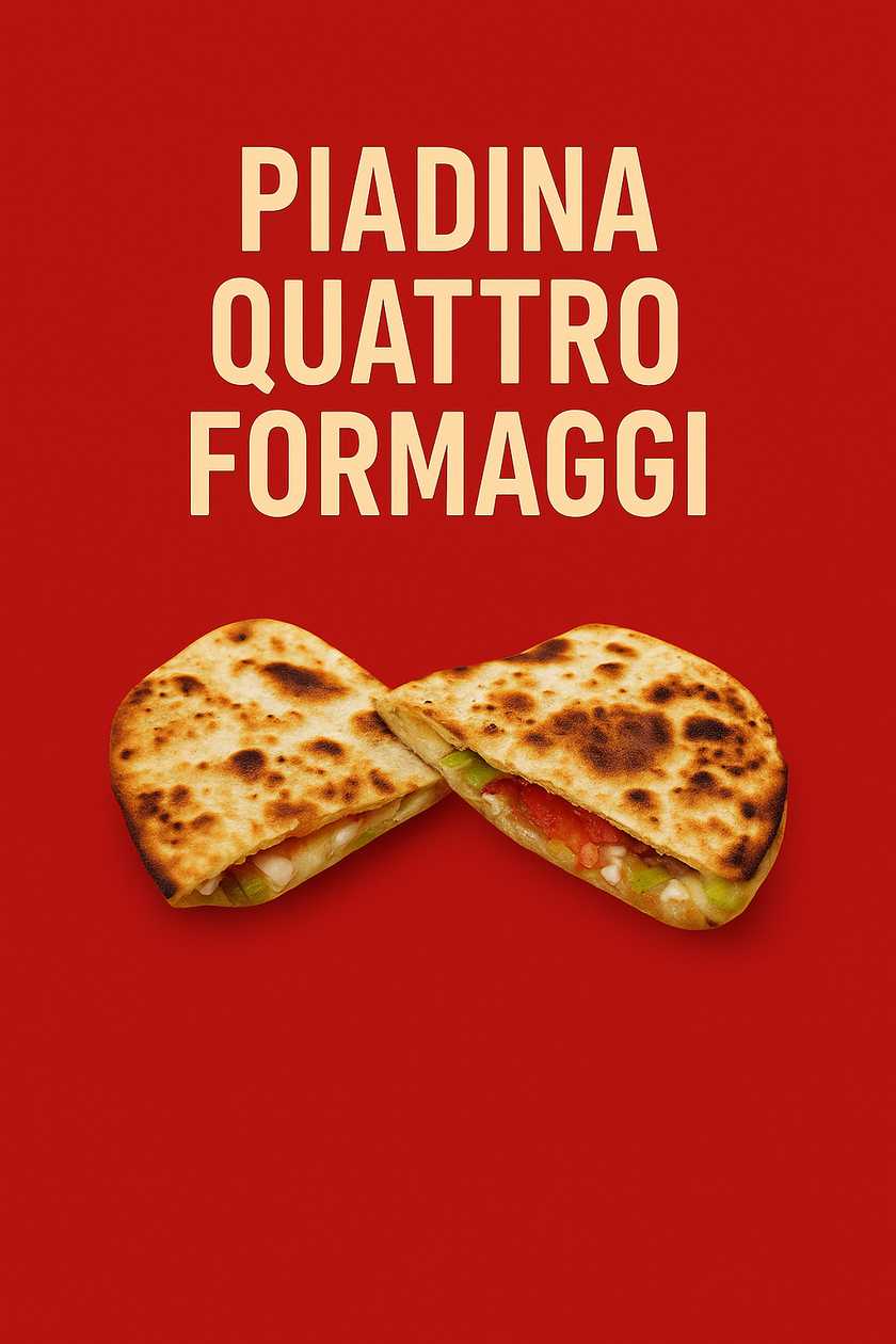Piadina Quattro Formaggi