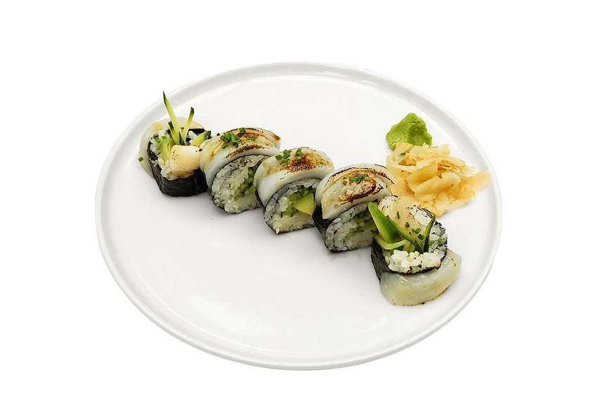 futomaki with scallop