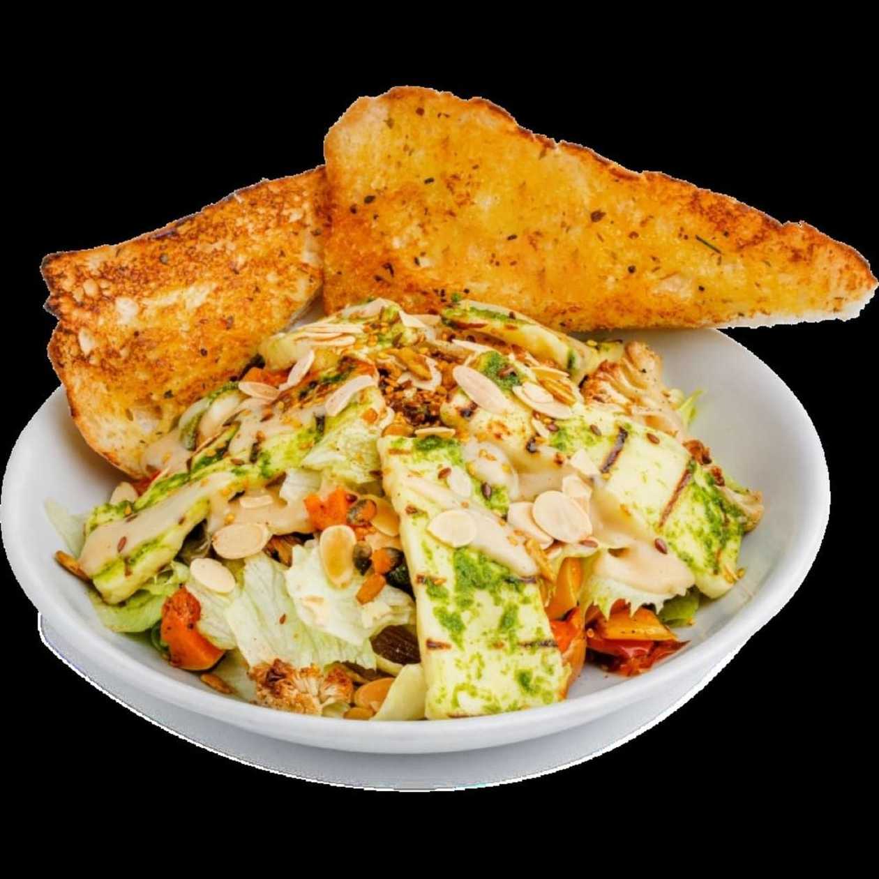 Grilled Halloumi Salad