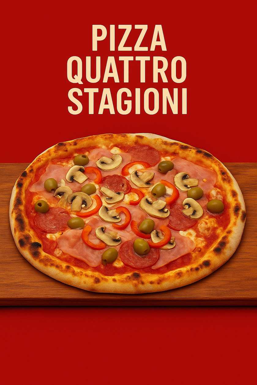 Pizza Quatro Stagionne 32cm