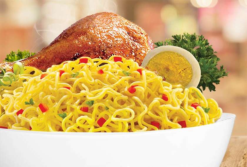 Only indomie no veggies