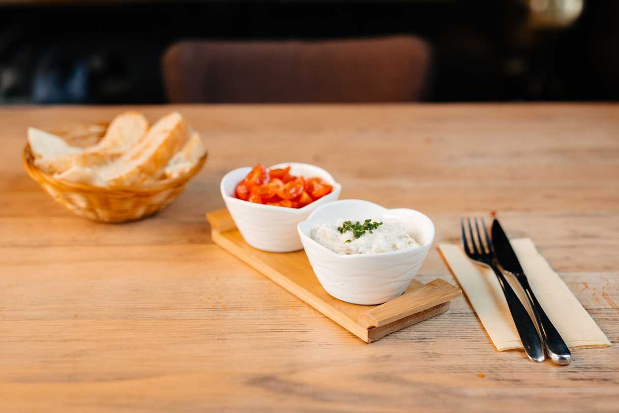 Eggplant Salad with Cherry Tomatoes and Focaccia 400g