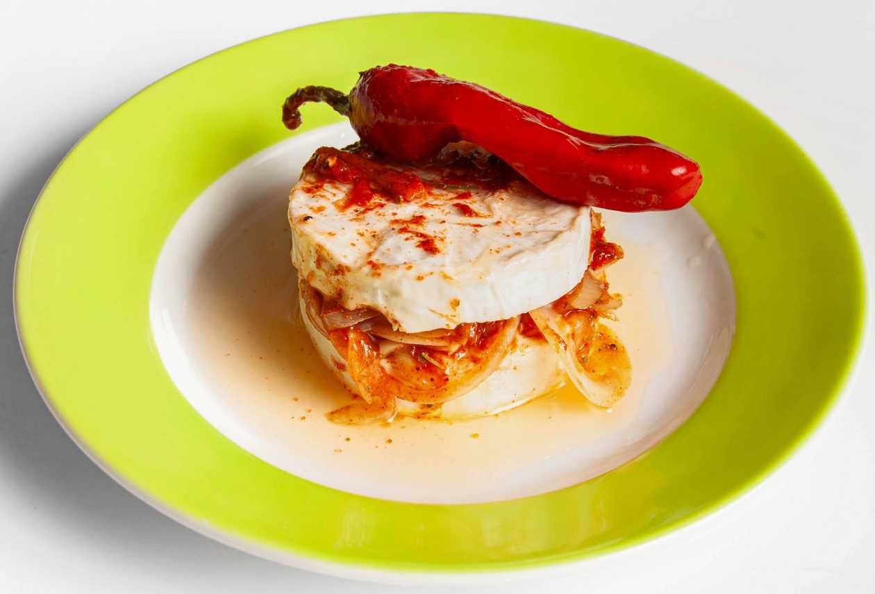 Domácí nakládaný hermelín