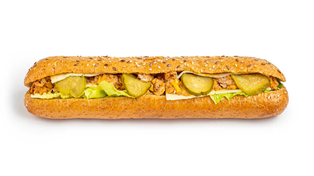 Submarine with pulled pork