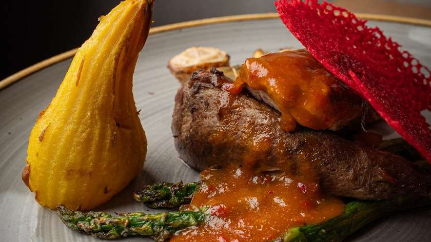 Duck Breast with Mango Chutney