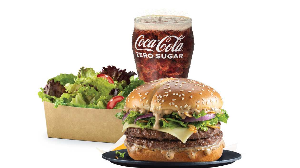 Steakhouse Stack with Salad