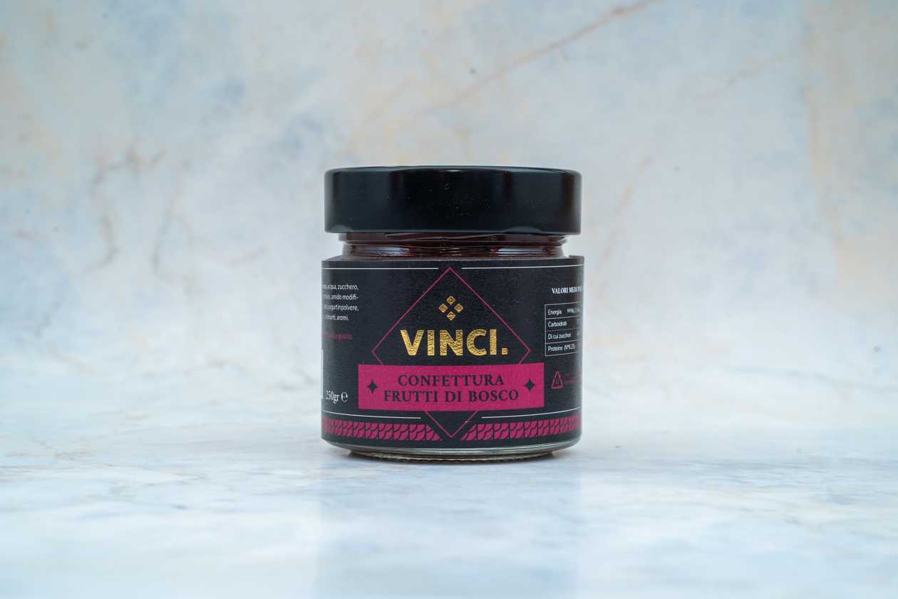 Jar of Mixed Berry Jam