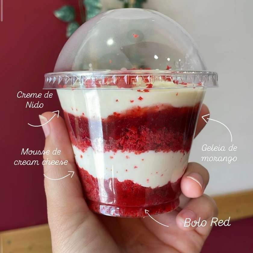 Copo da Felicidade - Red Velvet