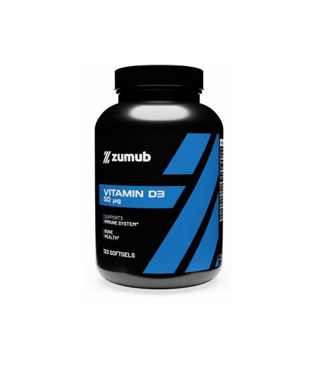 Zumub Vitamina D-3 120 capsulas moles