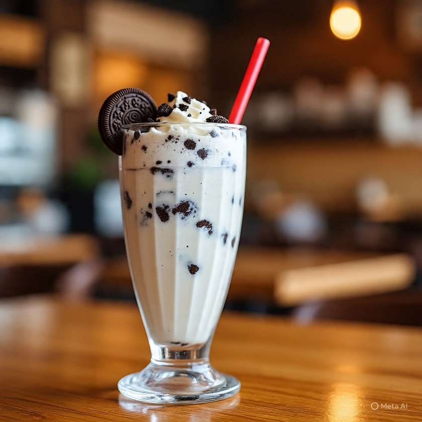 Large Oreo Milkshake