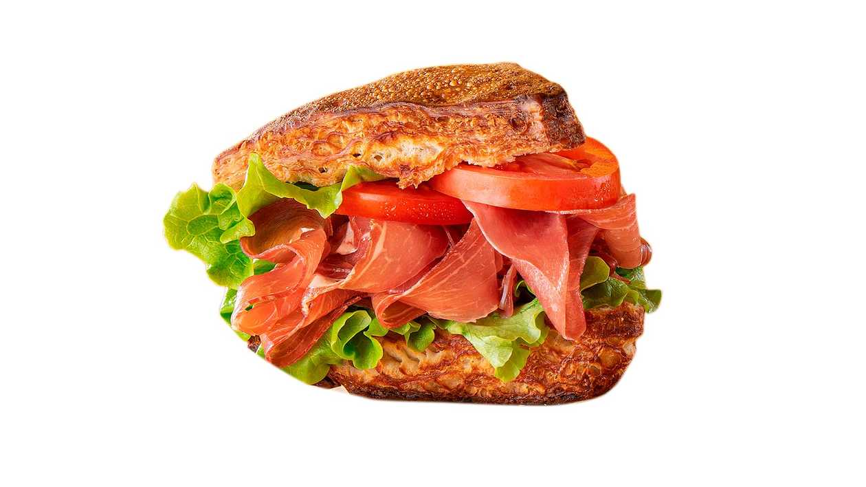 Pretzel sandwich