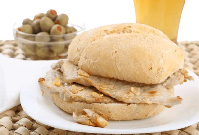 Menu 10: Special Bifana on a Bun Menu