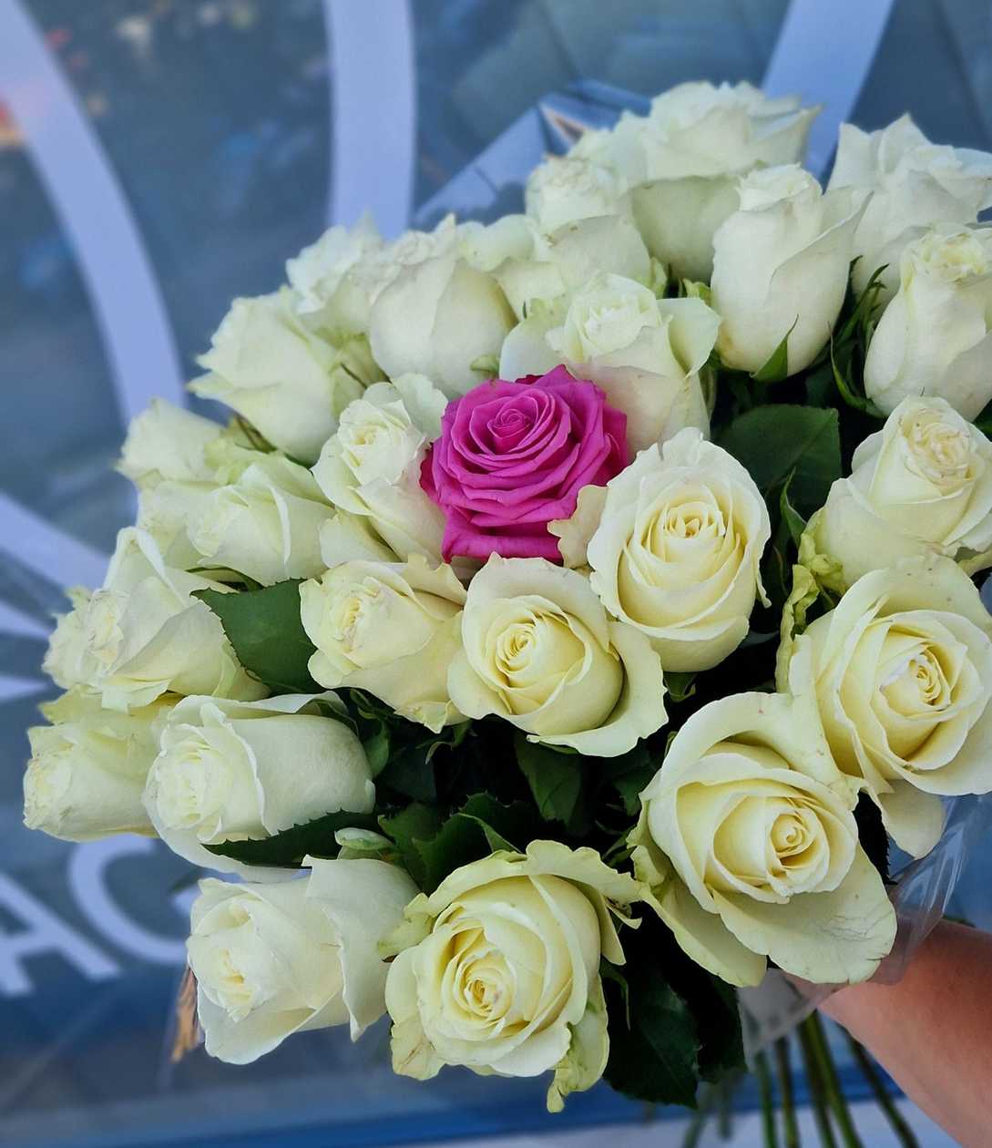 White Rose Bouquet