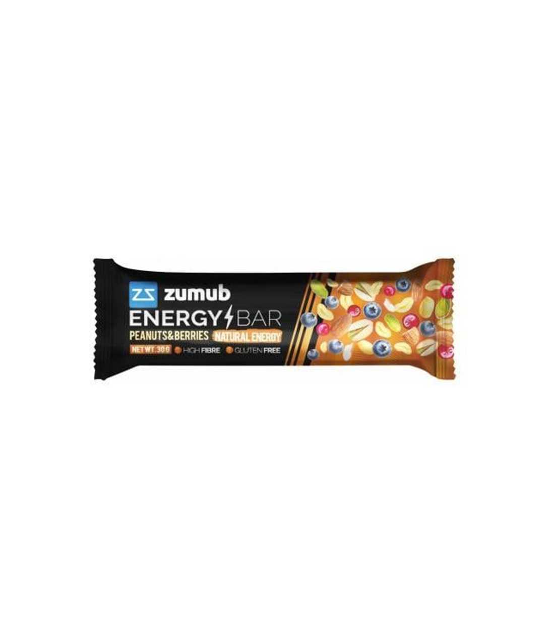 Zumub Energy Bar Amendoim & Frutos Silvestres 30 gr