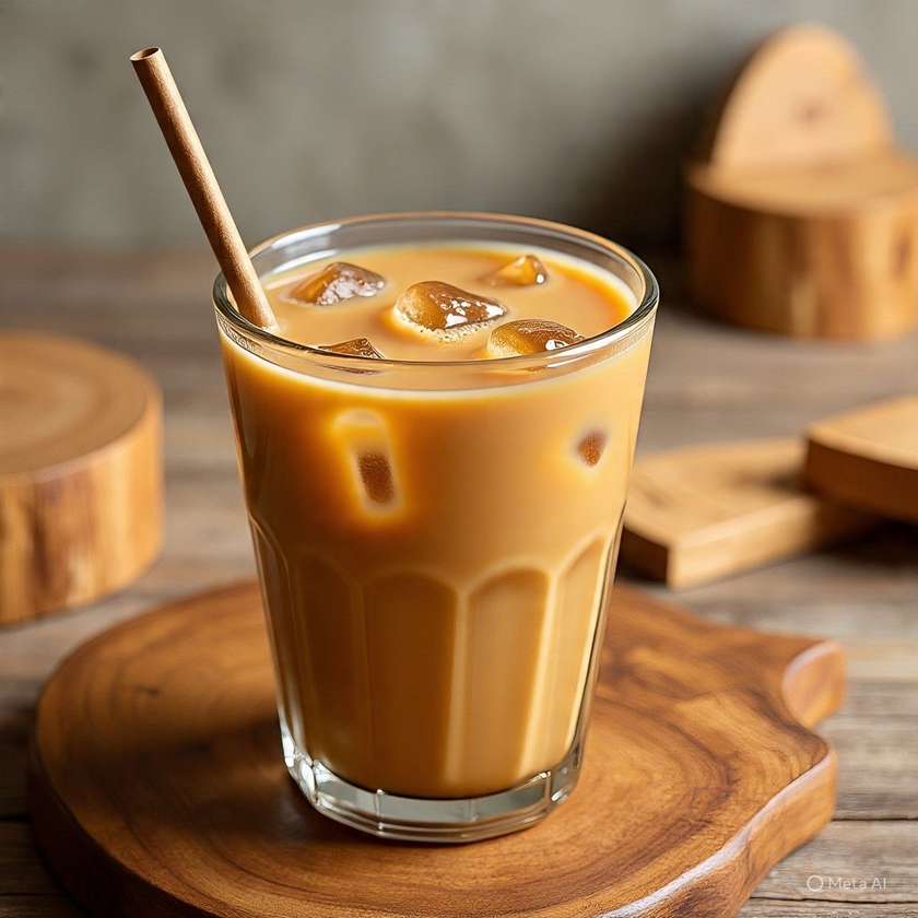 Large Caramel Milk Tea