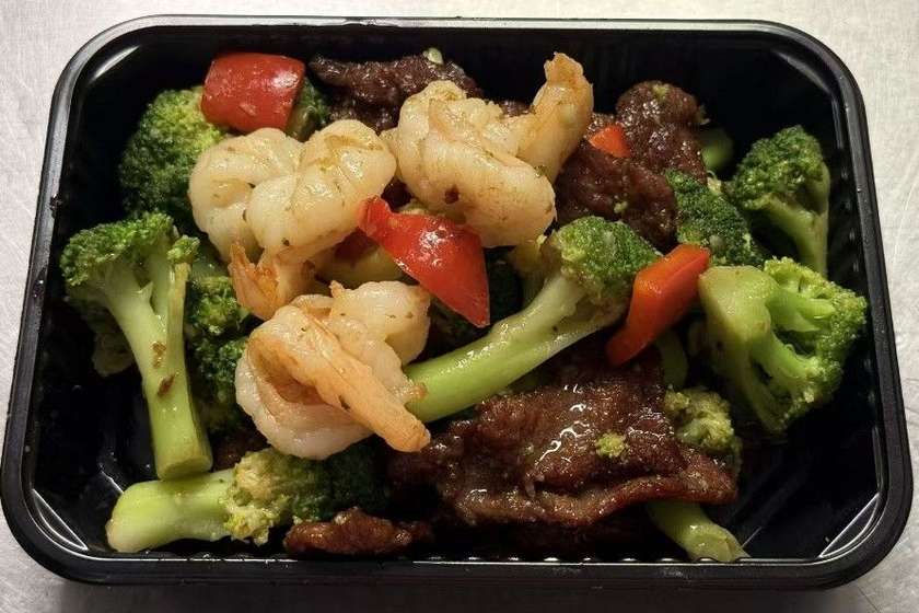 Vita cu Creveti si Brocoli 350gr