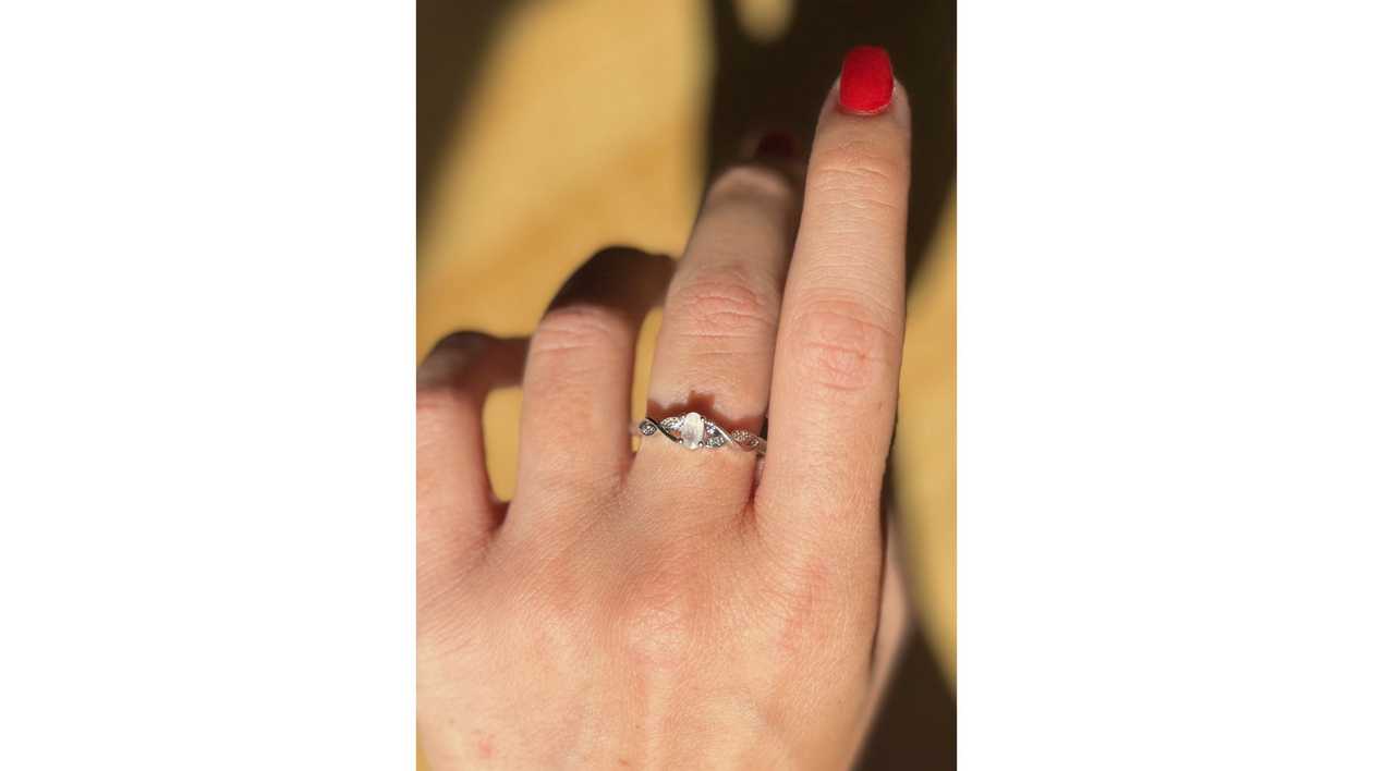 Clear Quartz Sylvan Branch Ring🧚‍♀️
