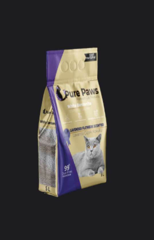 PURE PAWS ლავანდის კატის ქვიშა 10 ლ - Cat litter PURE PAWS lavender 10 L